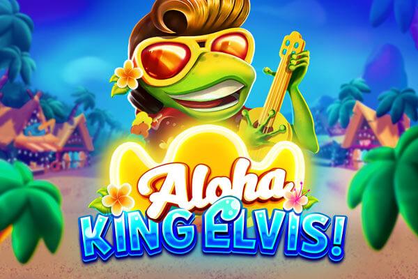 Aloha King Elvis in Lucky Barry Casino